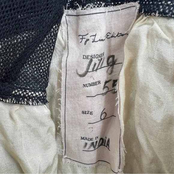 Free People Rare Jill G's Limited Edition Maxi Dress size 6 - Picture 10 of 15